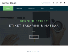 Tablet Screenshot of bernuretiket.com